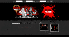 Desktop Screenshot of musicbattle.com